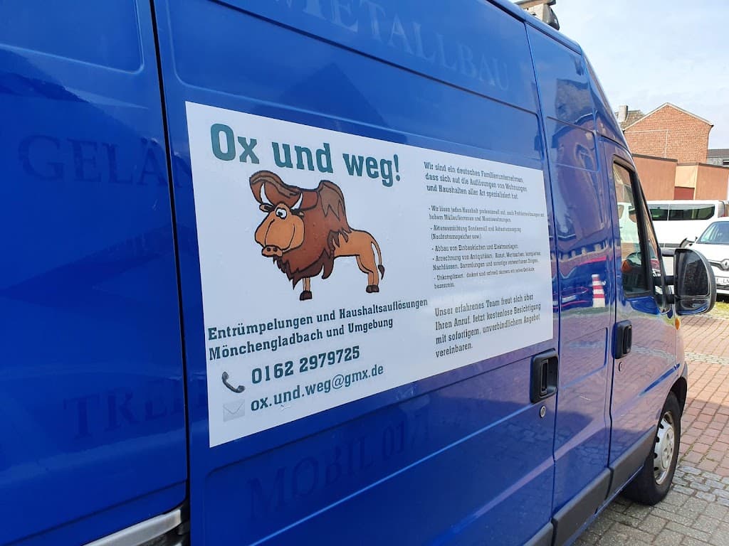Ox und weg! Haushaltsauflösungen und Entrümpelungen aller Art