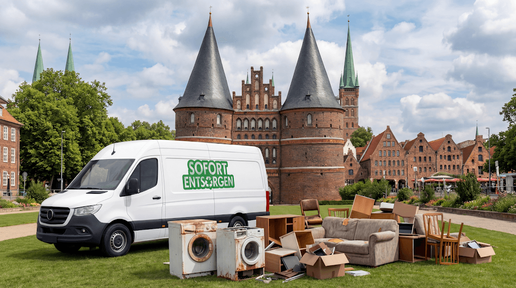 ♻️ sofortentsorgen.de | Sperrmüll Lübeck Express ab 20 € | Entrümpelung & Haushaltsauflösung | Schrottentsorgung Lübeck