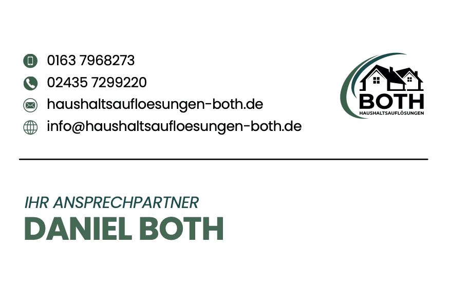 Haushaltsauflösungen und Entrümpelungen Both