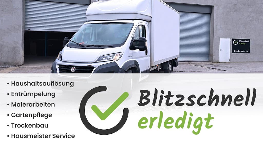 Entrümpelung, Haushaltsauflösung & Renovierung - Blitzschnell-erledigt.de