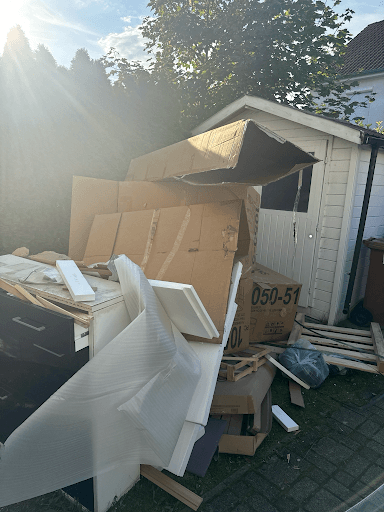 ♻️ sofortentsorgen.de | Sperrmüll Lübeck Express ab 20 € | Entrümpelung & Haushaltsauflösung | Schrottentsorgung Lübeck — Kundenfoto