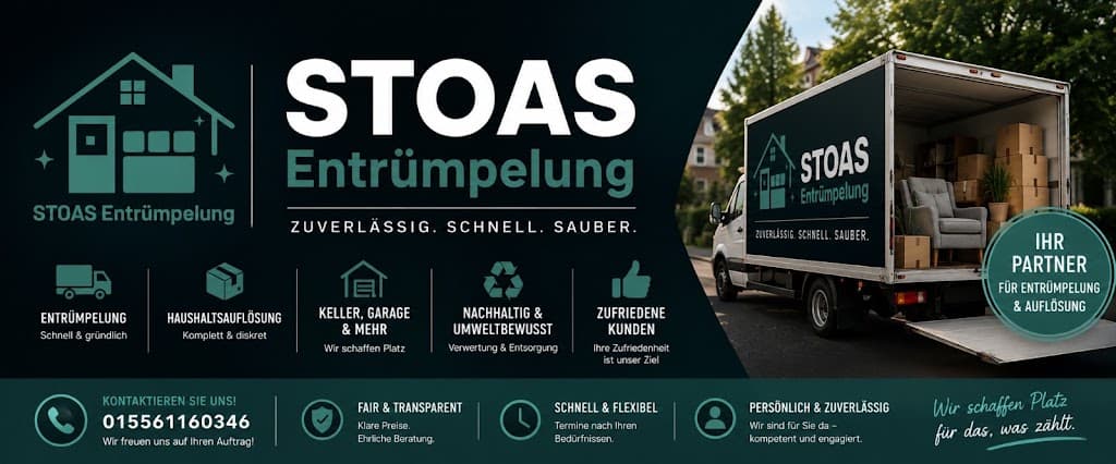 STOAS | Entrümpelung, Wohnungsauflösung, Haushaltsauflösung